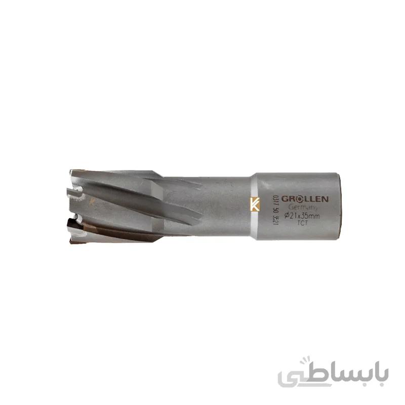 مته گردبر سر الماسه 21 طول 35 گرولن