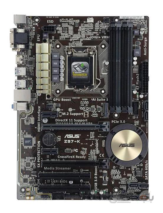 مادربورد ایسوس 1150 ASUS Z97-K ا ASUS Z97-K
