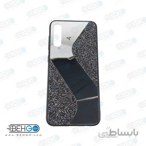 قاب گوشی A50 و A30S قاب فانتزی سامسونگ A50 گارد مدل جدید اکلیلی آینه ای مناسب گوشی موبایل سامسونگ New Mirror glitter case For Samsung Galaxy A50 /A30S/A50S