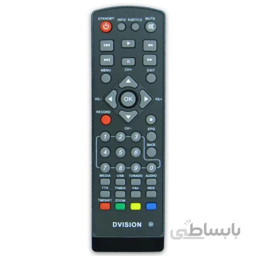 کنترل گیرنده دیجیتال دی ویژن DVISION مدل DV-325