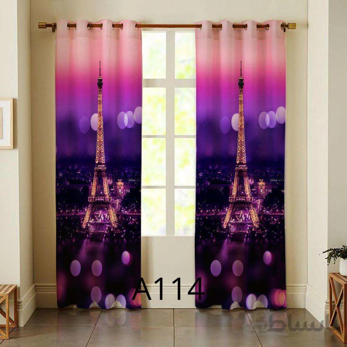 پرده چاپی طرح مدرن کد A114