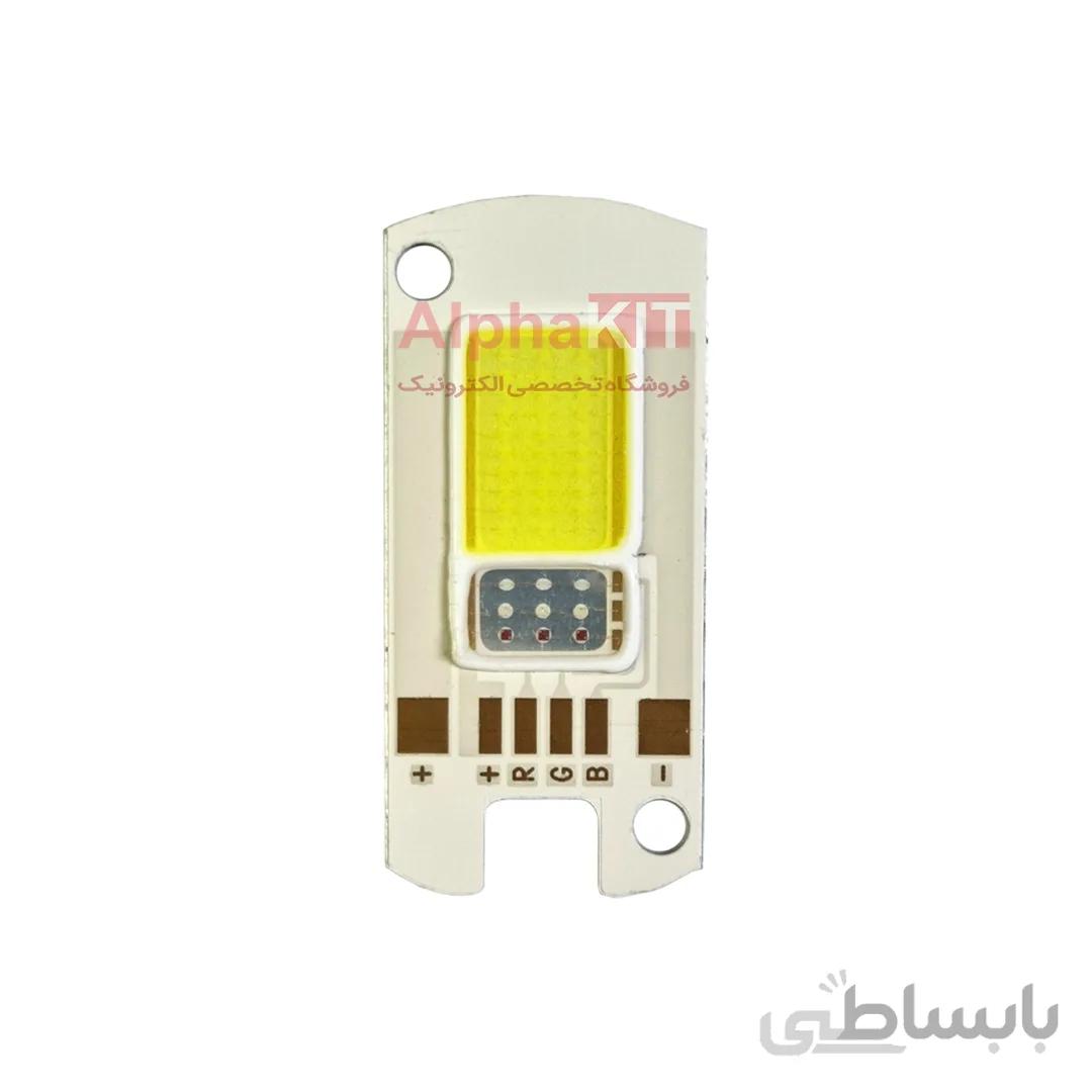 ال ای دی هدلایت چهار کنتاکت 30 وات RGB