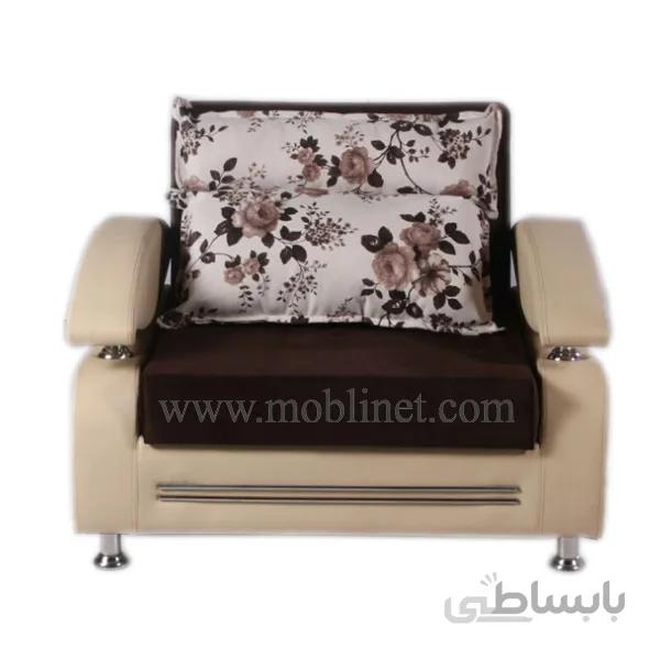 مبل تختخواب شو ارزان قیمت یک نفره مدل اپتیما