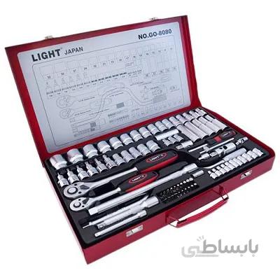جعبه بکس لایت 80 پارچه ترکیبی مدل GO-8080