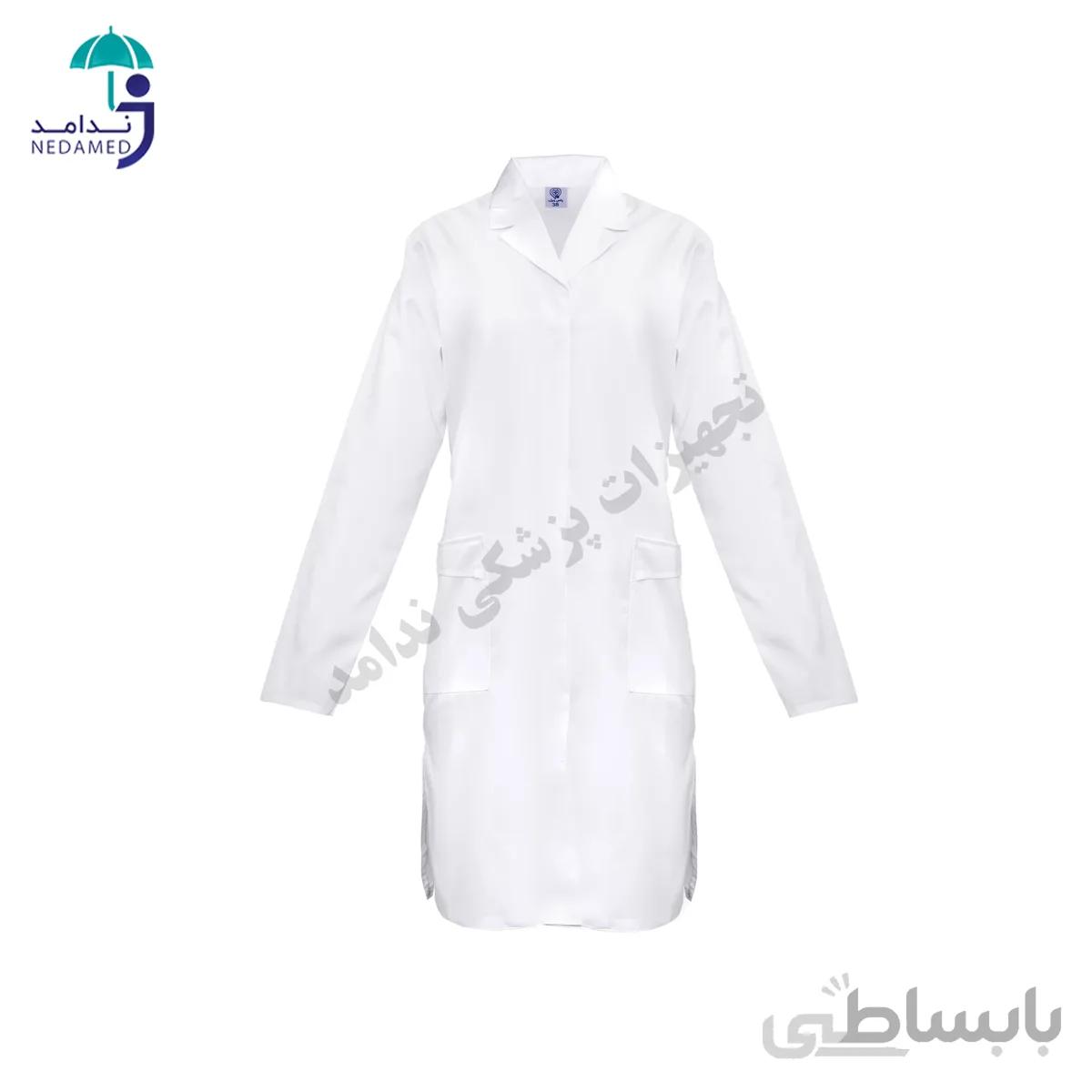 روپوش پزشکی زنانه مدل پالس ویژن