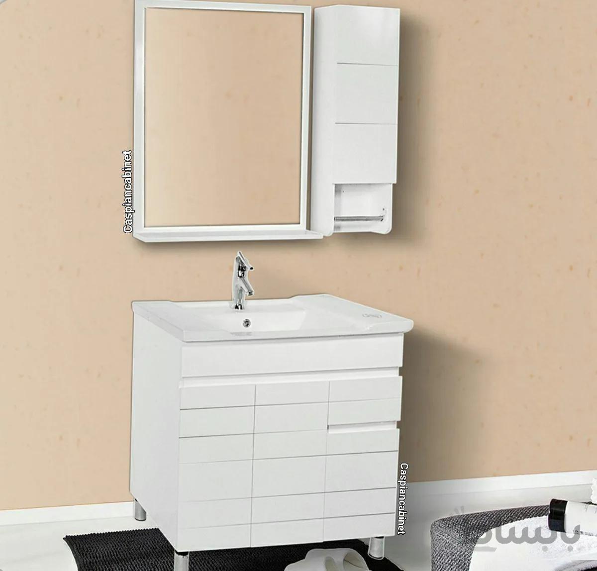 روشویی کابینت دار آنجلا زمینی80 سانت ا روشویی کابینت دار آنجلا زمینی80 سانت