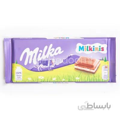 شکلات تخته ای میلکا شیری میلکی نیز 100 گرمی