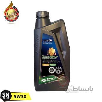 روغن موتور آیسین 5W30 SN plus مدل greenTECH حجم 1 لیتر