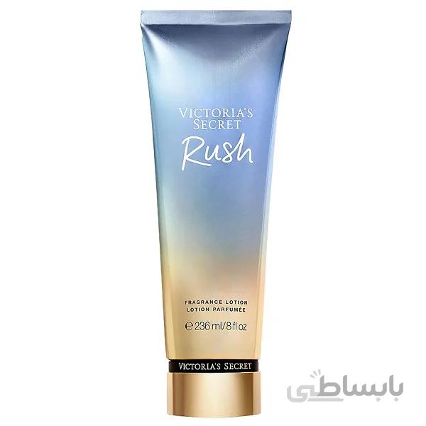 لوسیون بدن ویکتوریا سکرت اورجینال مدل راش - حجم 236 میل ا Victoria's Secret Rush Body Lotion for Women 236ml