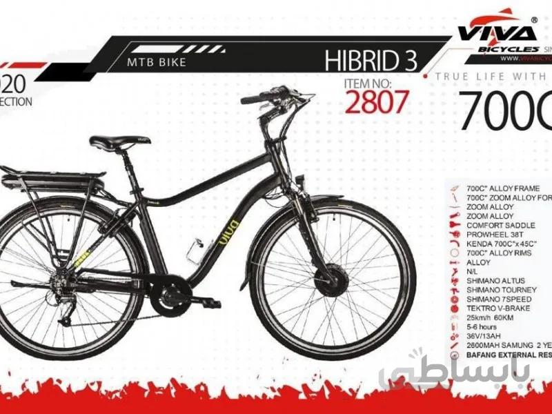 دوچرخه ویوا هیبریدی 3- MTB BIKE سایز 28 کد 2807 -VIVA MTB BIKE HYBRID 3-2020 COLLECTION