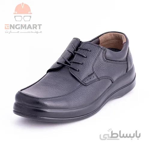 کفش پرسنلی مردانه ساترا با آستر مصنوعی