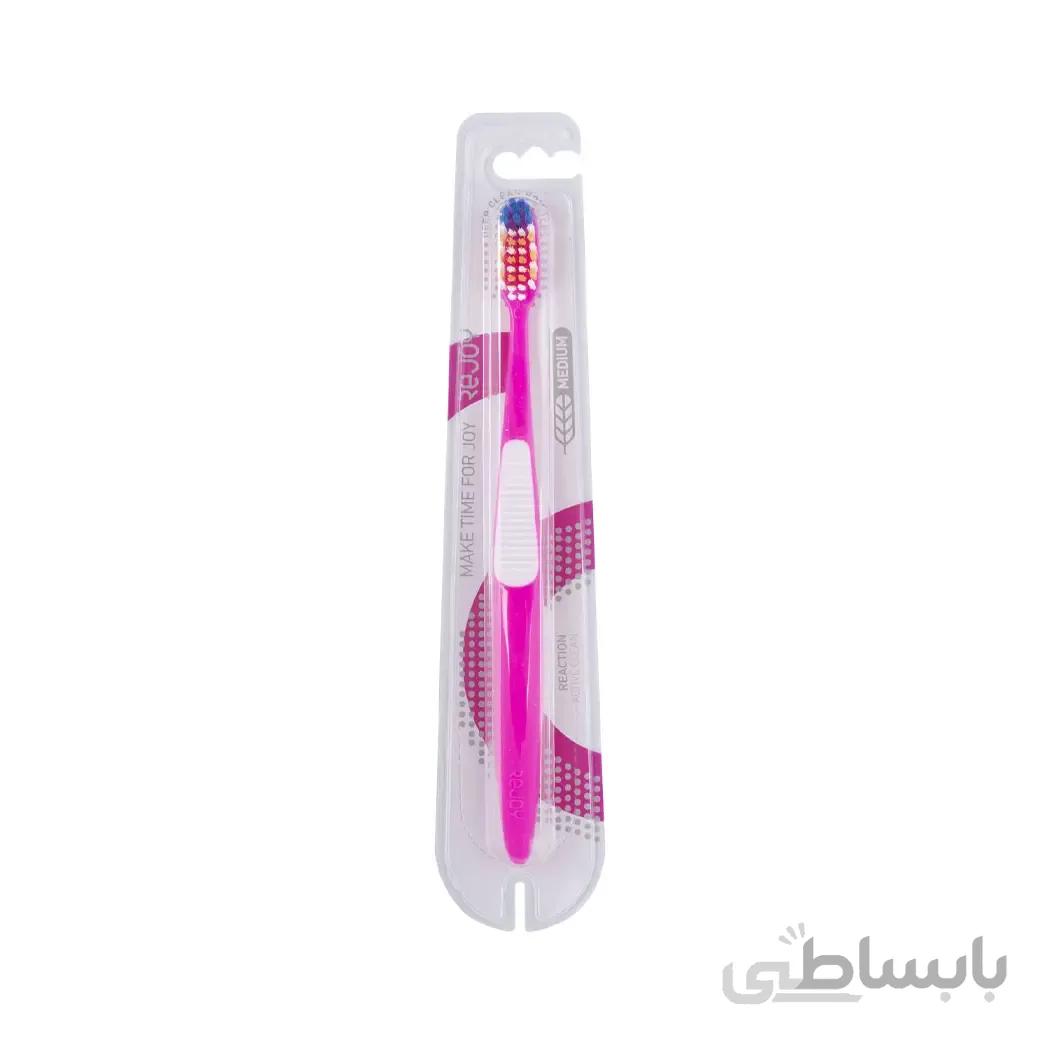 مسواک ریجوی مدل ری اکشن با برس متوسط ا Rejoy Toothbrush Reaction Brush Medium