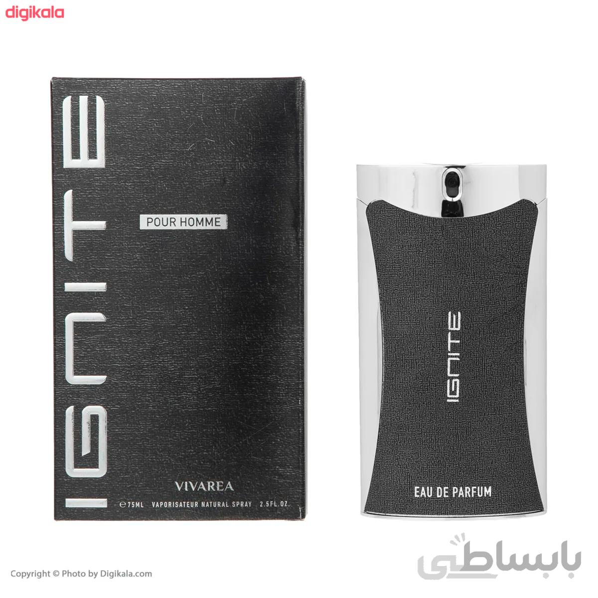 ادکلن ادو پرفیوم مردانه امپر مدل ایگنایت Ignite حجم 75 میلی لیتر