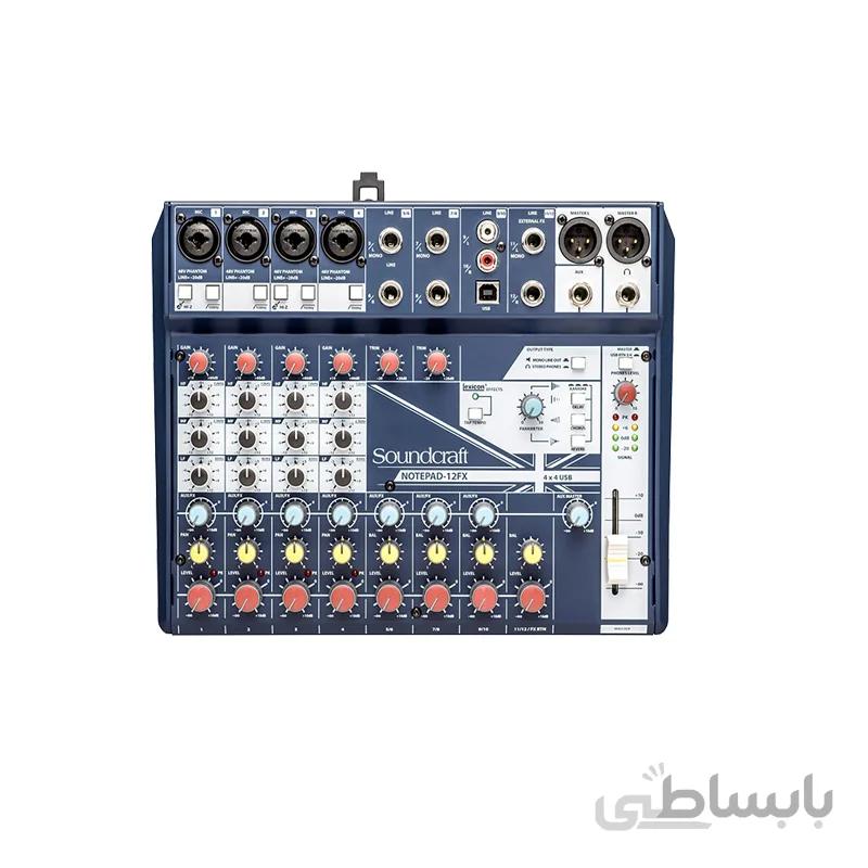 SOUNDCRAFT-Notepad-12FX میکسر آنالوگ