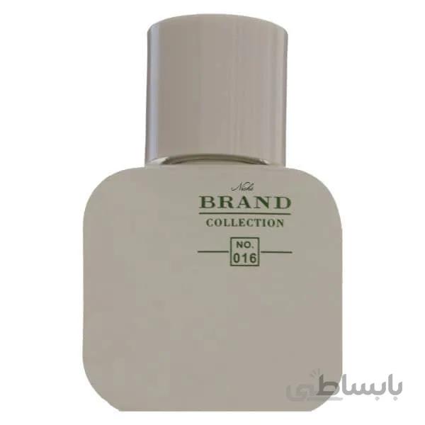 عطر جیبی مردانه لاگوست سفید حجم 25 میل برند کالکشن ا Brand Collection Eau De Parfum 016 For Men 25ml
