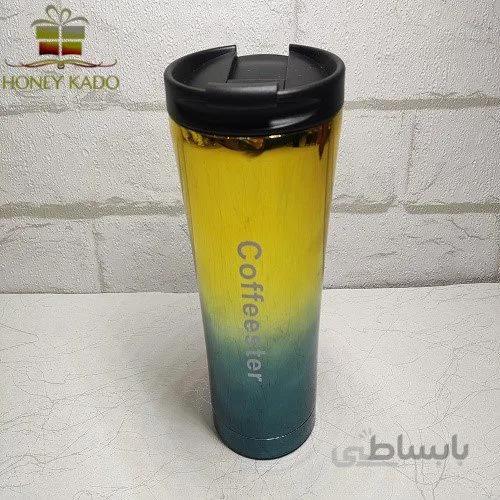 تراول ماگ هفت رنگ کافه استار مدل CS-102