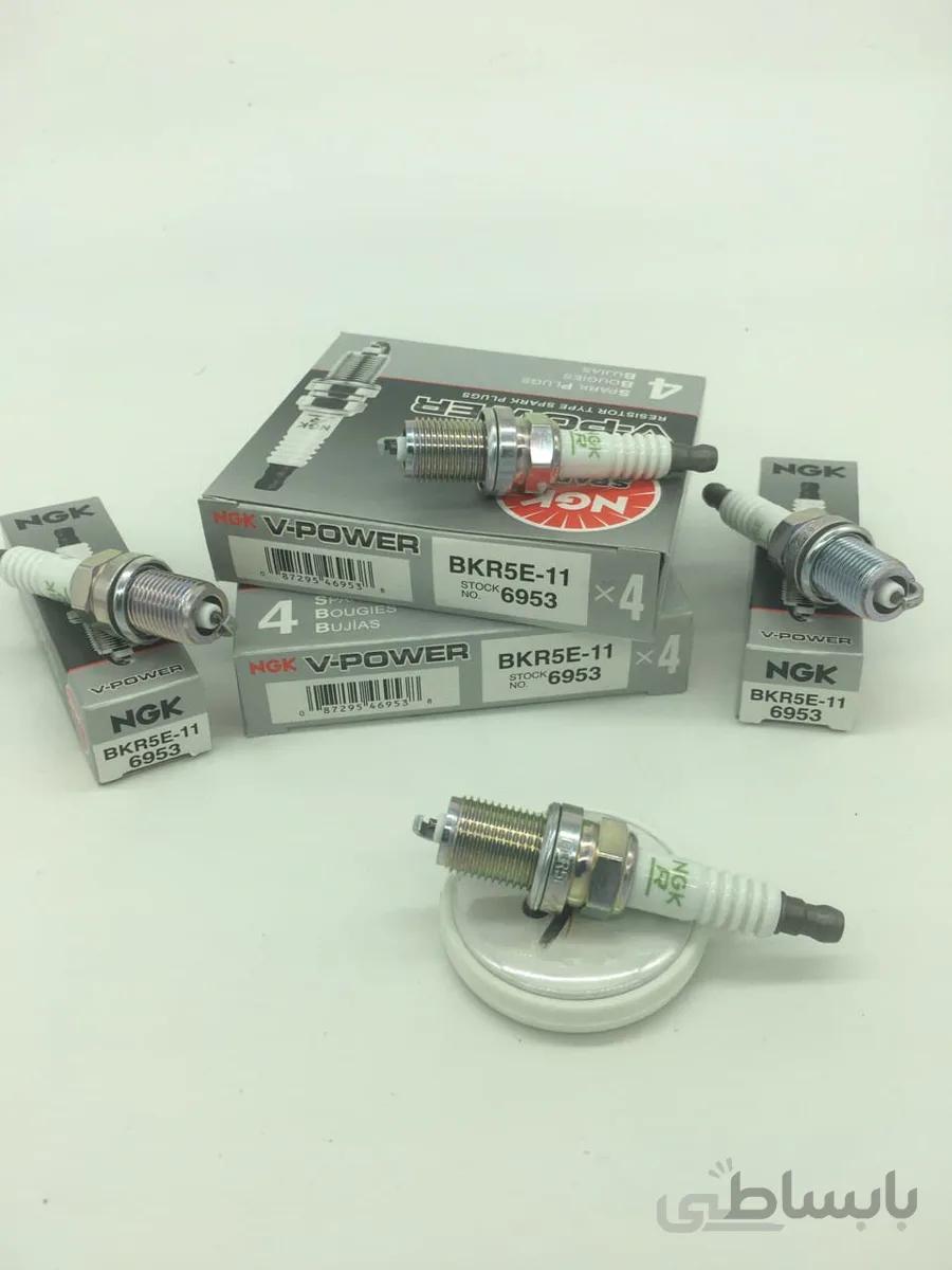 شمع پایه کوتاه نیکل فیلر11 ان جی کا NGK BKR5E-11 6953