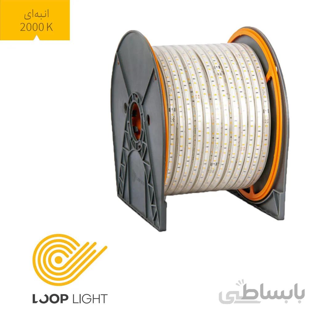 ریسه led smd لوپ لایت 2835 تراکم 180 انبه ای تکنولوژی بدون سیم