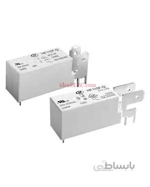 رله مینیاتوری 24 ولت 20 آمپر HONGFA | مدل HF115F-Q/024-1D