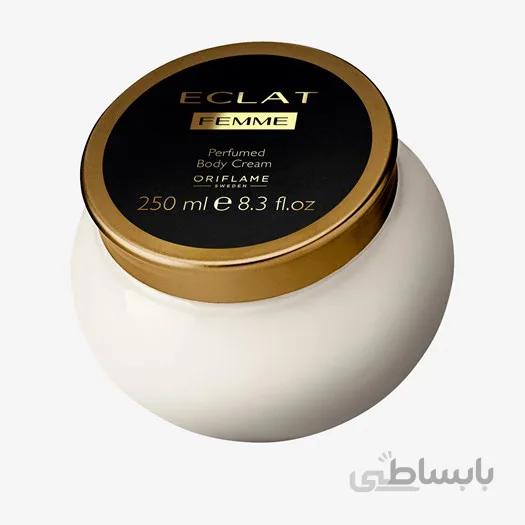 کرم بدن کاسه ای عطری اکلت فم اوریفلیم Eclat Femme Oriflame