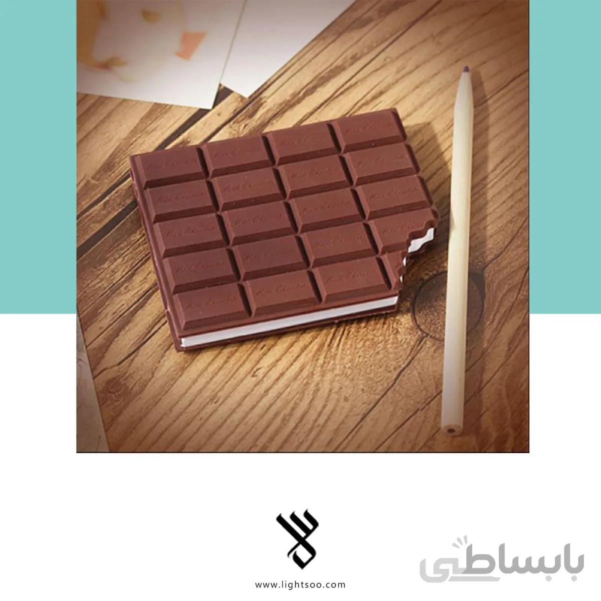 دفتر چه طرح شکلات