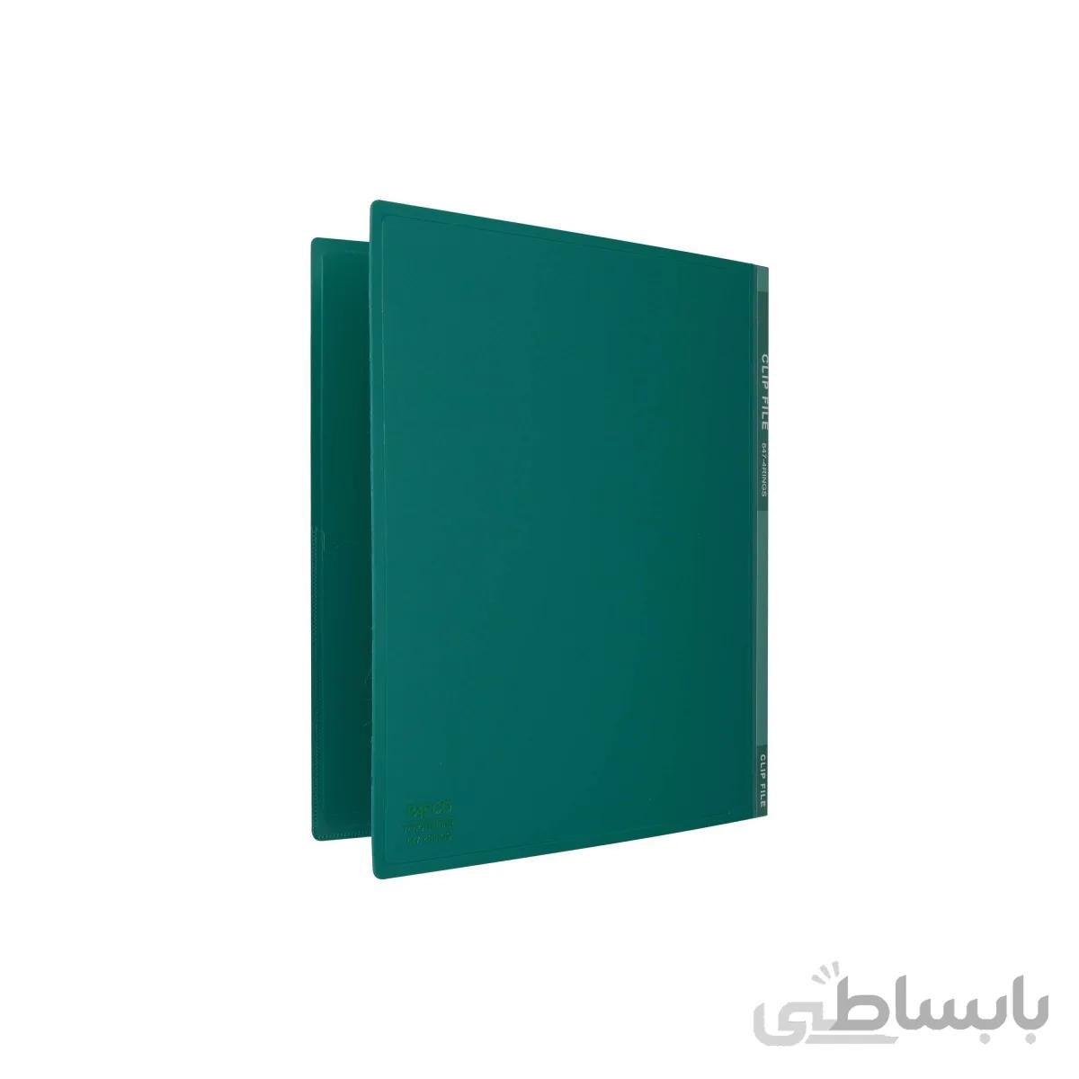 کلاسور 4 حلقه پلاستیکی پاپکو کد 647-4RINGS