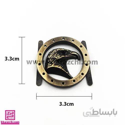خرج کار تزئینی کد 07 - عقاب زرد قلم