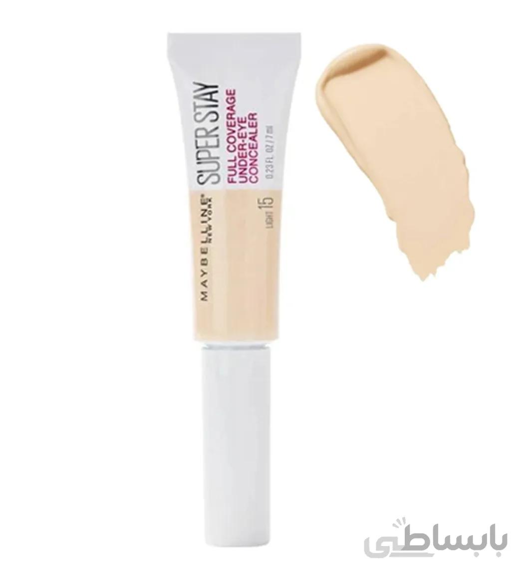 کانسیلر فول کاور سوپر استی میبلین اصل | مدل Maybelline Superstay ا Maybelline Super Stay Full Coverage Concealer