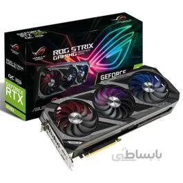 کارت گرافیک Asus ROG Strix RTX 3090 OC Edition ا Asus ROG Strix RTX 3090 OC Edition O24G Gaming Graphics Card, GDDR6X 24GB, 1890 MHz (Boost Clock OC Mode, 19.5 Gbps Memory Speed, 384-Bit 90YV0F93-M0NM00 (ROG-STRIX-RTX3090-O24G)