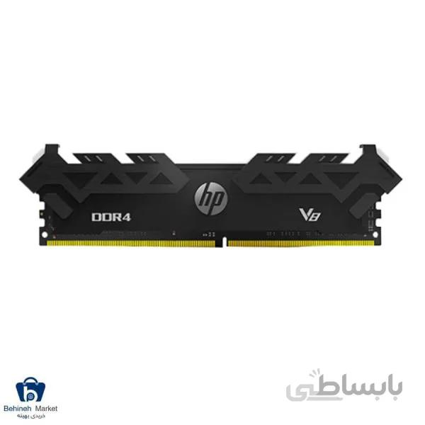 مشخصات، قیمت و خرید رم دسکتاپ اچ‌پی مدل V8 RGB 8GB DDR4-3000MHz-cl16-Single Channel