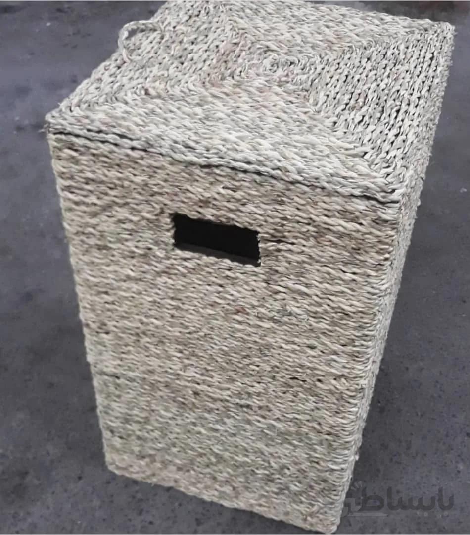 باکس بزرگ دردار چوبی حصیری کد ۱۰۳۲۴
