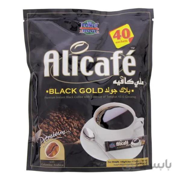 پودر قهوه علی کافه مدل بلک گلد 40 عددی ا 00020