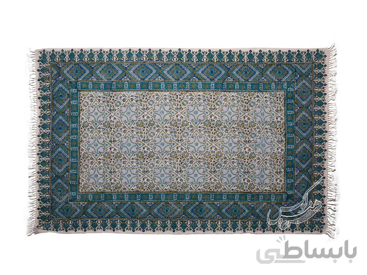 رومیزی قلمکار اعلا سایز 140*100 سانتی طرح خضرا