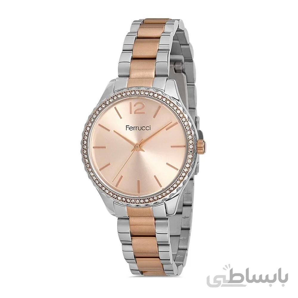 ساعت مچی عقربه ای زنانه برند فروچی Ferrucci مدل FC 13886M.05
