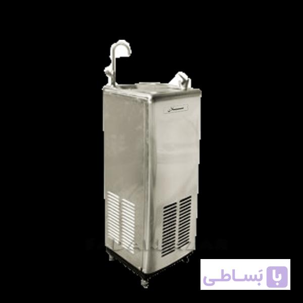 آبسردکن استیل 15 گالن دو شیر  سبلان مدل SWD-15G2