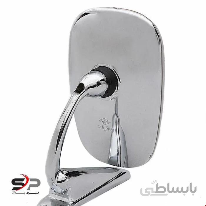 آینه بغل استیل بیضی