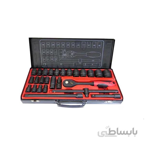 مجموعه 26 عددی جعبه بکس فشارقوی واستر مدل G26