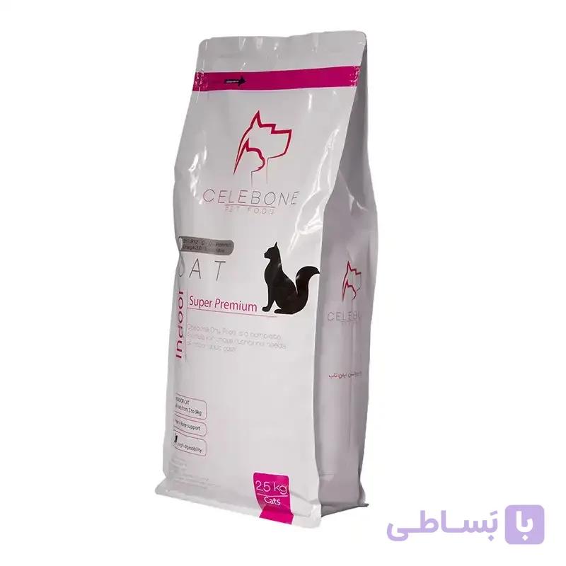 غذای خشک گربه سلبن مدل Indoor Cat وزن 2.5 کیلوگرم