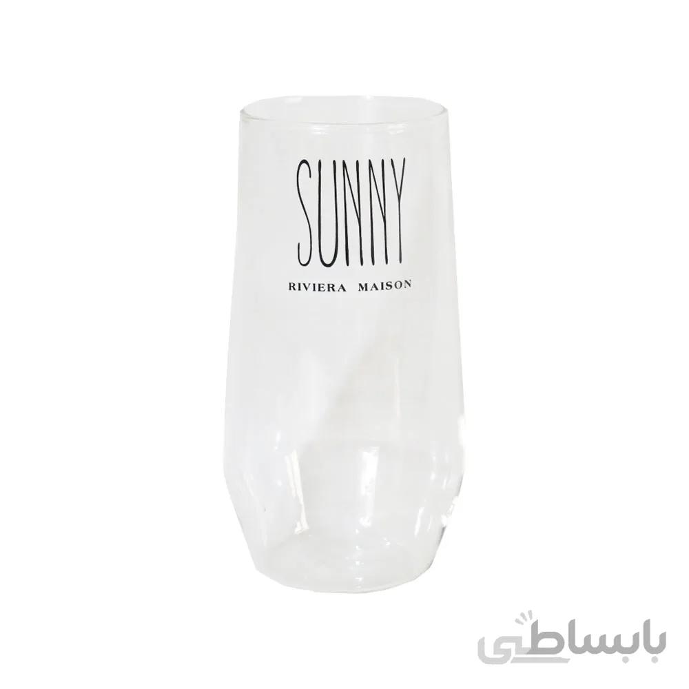 لیوان طرح SUNNY مدل بلند