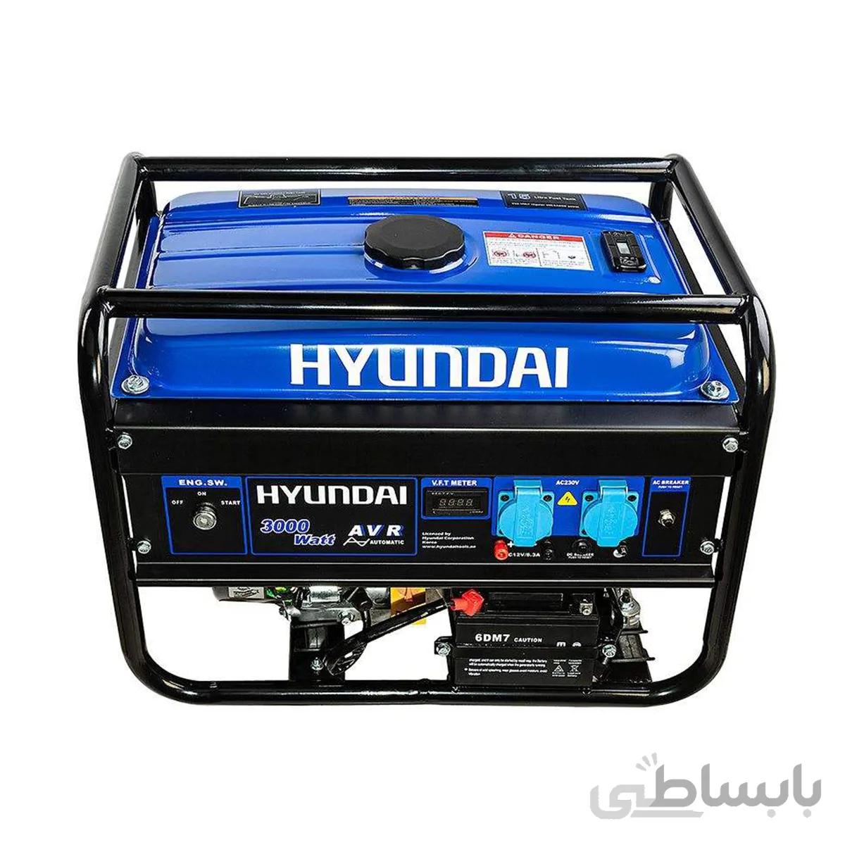 موتور برق مدل HG5370-PG هیوندای کد MHG