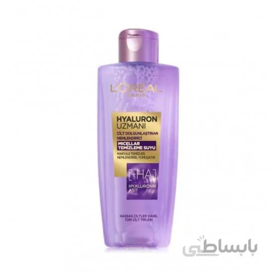 میسلار واتر آبرسان لورال Loreal مدل Hiyaluron Uzmani حجم 200 میل