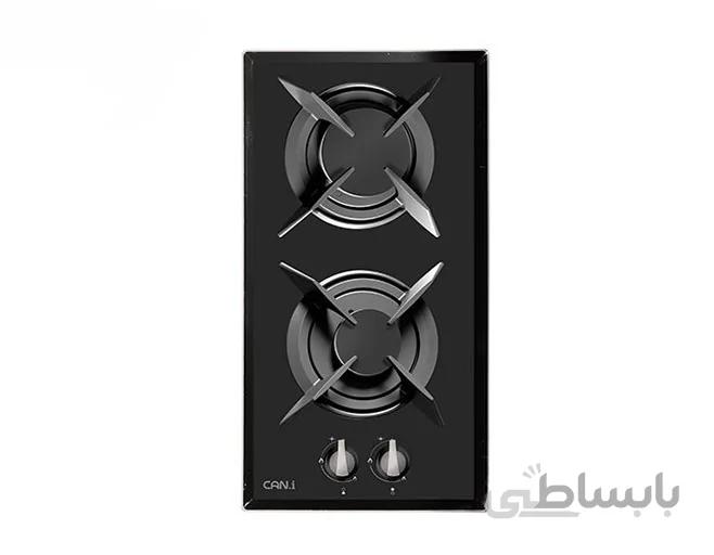اجاق گاز ۲ شعله شیشهای کن مدل IG-3201 ا Can Gas Hob model IG-3201