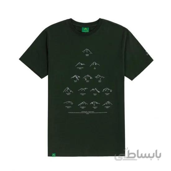 تیشرت مدل W.U.T.S - 14 Peaks / Green