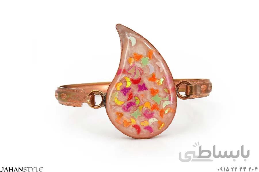 دستبند مسی دخترانه