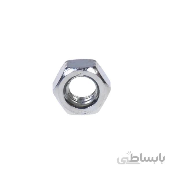 مهره معمولی سفید سایز 6