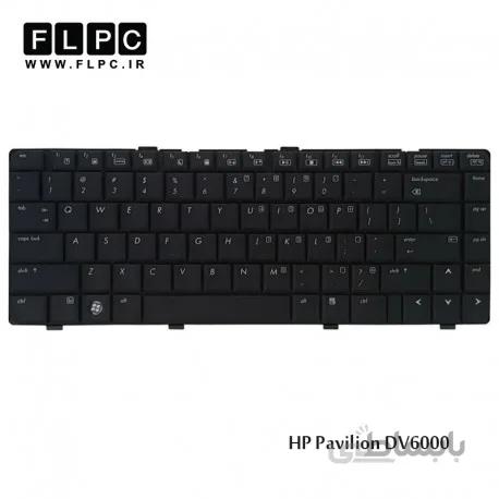 کیبورد لپ تاپ اچ پی HP Pavilion DV6000 Laptop Keyboard مشکی