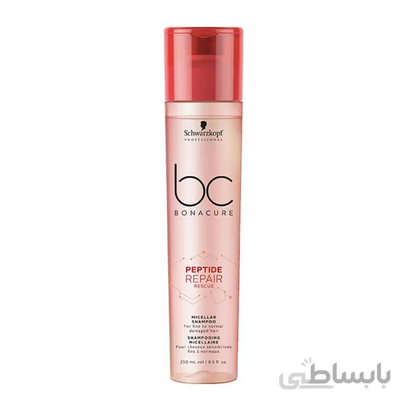 شامپو ترمیم کننده Schwarzkopf مدل Peptide Repair