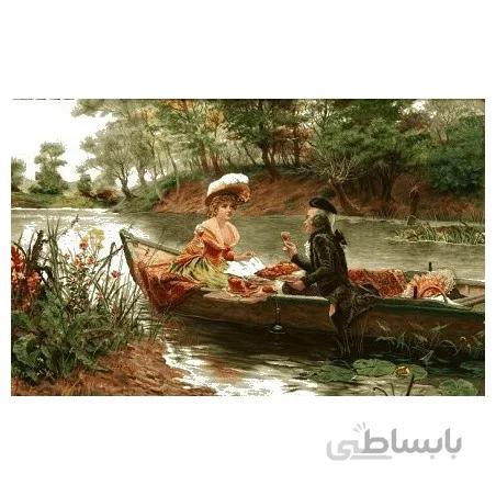 نخ و نقشه تابلو فرش فرانسوی کد 88