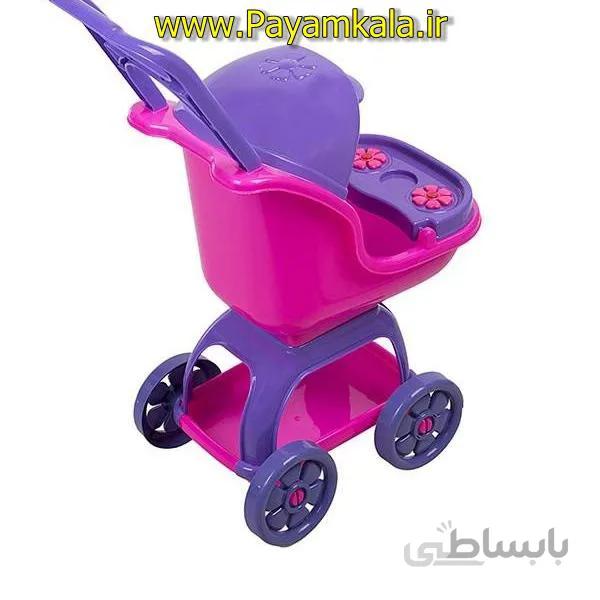 کالسکه اسباب بازی بیبی لند (S-302) بنفش روشن