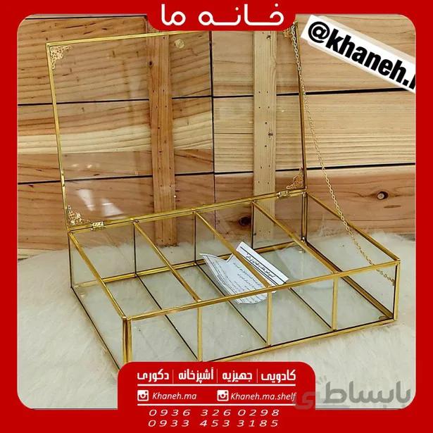 جعبه تی بگ شیشه ای مدل g210